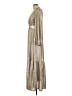 VICI Metallic Silver Gold Cocktail Dress Size L - photo 5