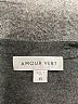 Amour Vert Gray Short Sleeve Top Size XS - photo 7
