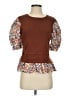 By Anthropologie Brown Pullover Sweater Size S - photo 1