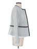 Black Label by Evan Picone 100% Polyester Houndstooth Gray Blazer Size 4 - photo 4