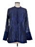 J.Crew Blue Long Sleeve Blouse Size 6 - photo 1