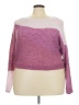 Old Navy Color Block Purple Pullover Sweater Size 2X - photo 1