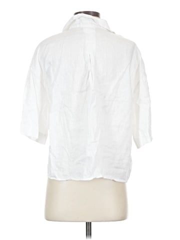 H&M 3/4 Sleeve Button-Down Shirt (view 2)