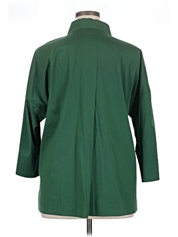 Lafayette 148 New York 3/4 Sleeve Blouse (view 2)