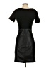 Theory 100% Leather Black Cocktail Dress Size 4 - photo 2