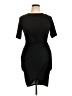 Libian Solid Black Cocktail Dress Size 0X - photo 1