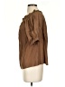 Mersea Brown Short Sleeve Blouse Size XS - photo 5