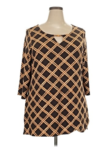 Charter Club 3/4 Sleeve Top (view 1)