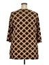 Charter Club Brown 3/4 Sleeve Top Size 2X - photo 2