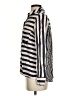 Topshop 100% Viscose Stripes Blue Long Sleeve Button-Down Shirt Size 4 - photo 5