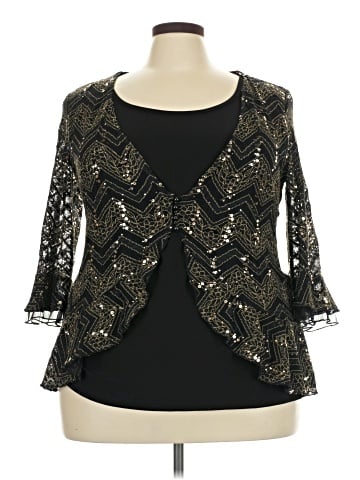 New Directions 3/4 Sleeve Blouse (view 1)