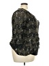 New Directions Black 3/4 Sleeve Blouse Size 3X - photo 4