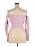 White Fox Pink Long Sleeve Top Size XL - photo 2