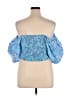 Lilly Pulitzer Blue Short Sleeve Blouse Size XL - photo 2