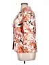 Kasper 100% Polyester Floral Orange Blazer Size 14 - photo 5