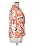 Kasper 100% Polyester Floral Orange Blazer Size 14 - photo 4