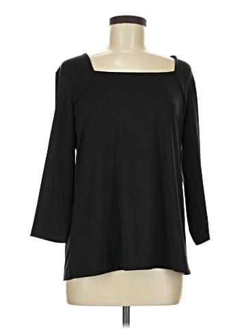 Susan Graver 3/4 Sleeve T-Shirt (view 1)