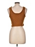Double Zero 100% Polyester Brown Tank Top Size L - photo 2