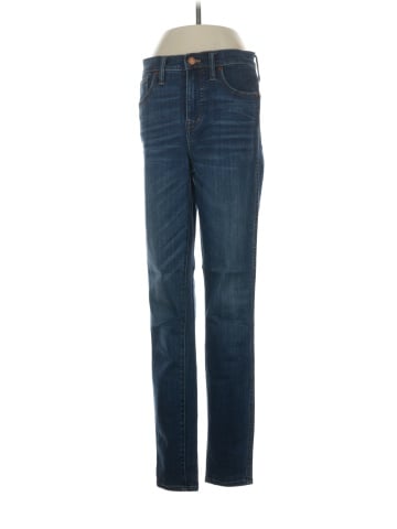 Madewell Tall 10" High-Rise Skinny Jeans in Danny Wash: TENCEL&trade; Denim Edition (view 1)