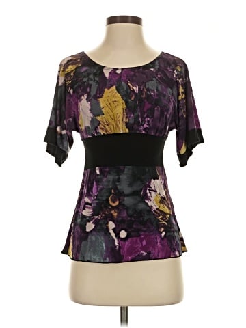 Iz Byer Short Sleeve Blouse (view 1)