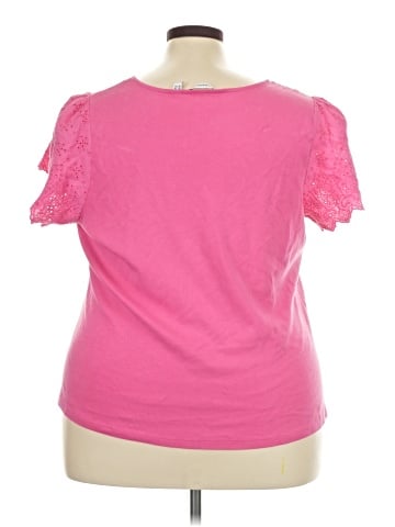 Isaac Mizrahi LIVE! Short Sleeve Top (view 2)
