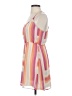 Roxy 100% Polyester Stripes Pink Casual Dress Size S - photo 5