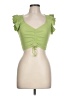 Zara Green Short Sleeve Top Size L - photo 1