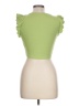 Zara Green Short Sleeve Top Size L - photo 2
