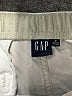Gap Solid Ivory Khaki Shorts Size S - photo 3