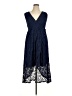 Torrid Blue Cocktail Dress Size 1X Plus (1) - photo 1
