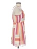 Roxy 100% Polyester Stripes Pink Casual Dress Size S - photo 4