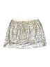 Crewcuts 100% Polyester Metallic Silver Skirt Size 4 - 5 - photo 1