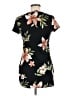 Discreet Black Short Sleeve Top Size M - photo 2