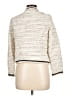 Zara Basic Tweed Ivory Jacket Size L - photo 2