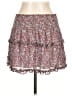 Forever 21 Paisley Pink Casual Skirt Size L - photo 2