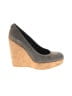 Stuart Weitzman Gray Wedges Size 7 1/2 - photo 1