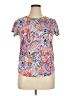 Cupio Orange Short Sleeve Blouse Size XL - photo 1