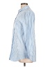 Unbranded Stripes Blue Long Sleeve Button-Down Shirt Size L - photo 5