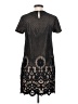 CeCe 100% Polyester Black Casual Dress Size 2 - photo 2