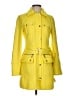 INC International Concepts 100% Polyester Yellow Coat Size XS - photo 1