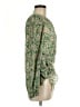 Lulus 100% Polyester Green 3/4 Sleeve Blouse Size M - photo 4