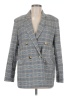 Topshop Plaid Gray Blazer Size 8 - photo 1