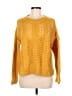 Madewell Yellow Windemere Pointelle Pullover Sweater Size M - photo 1