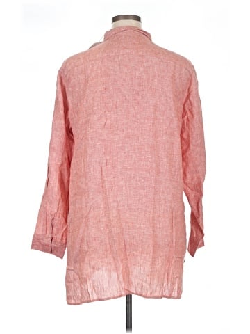 Garnet Hill 3/4 Sleeve Blouse (view 2)