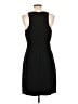J.Crew 100% Polyester Solid Black Cocktail Dress Size 12 - photo 2