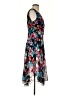 Connected Apparel Floral Black Cocktail Dress Size 4 - photo 4