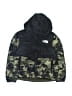 The North Face 100% Polyester Camo Green Jacket Size 7 - 8 - photo 1