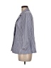 Anne Klein 100% Polyester Stripes Blue Blazer Size M - photo 5