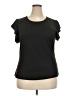 Shein Black Short Sleeve Top Size 2X - photo 1