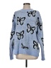Altar'd State Print Blue Pullover Sweater Size XS - photo 1
